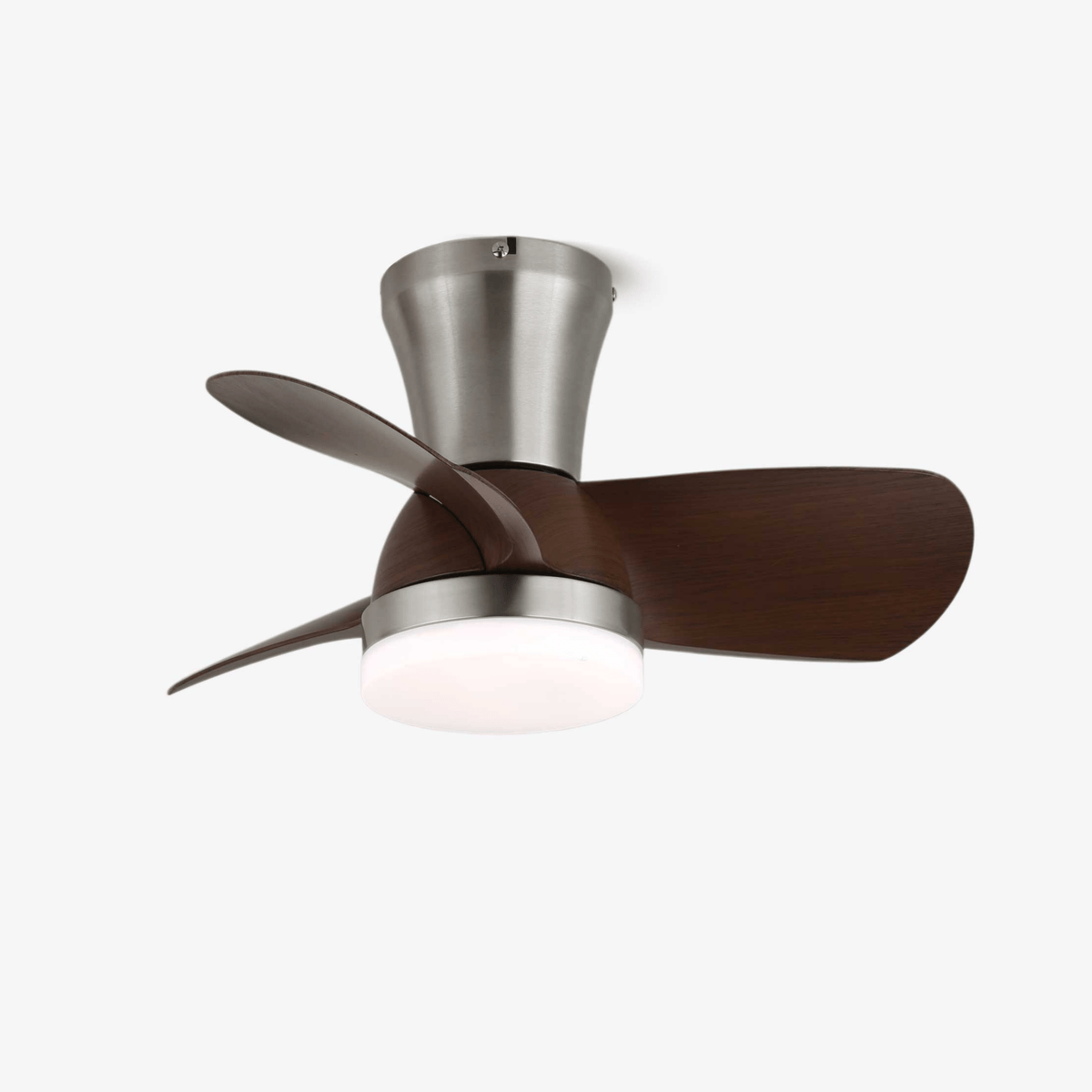 Tramonte Wood Grain LED Ceiling Fan Light