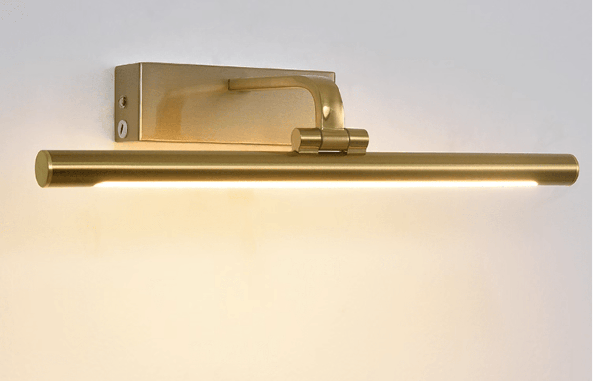 Brillan Gold Rechargeable LED Picture Frame Wall Light
