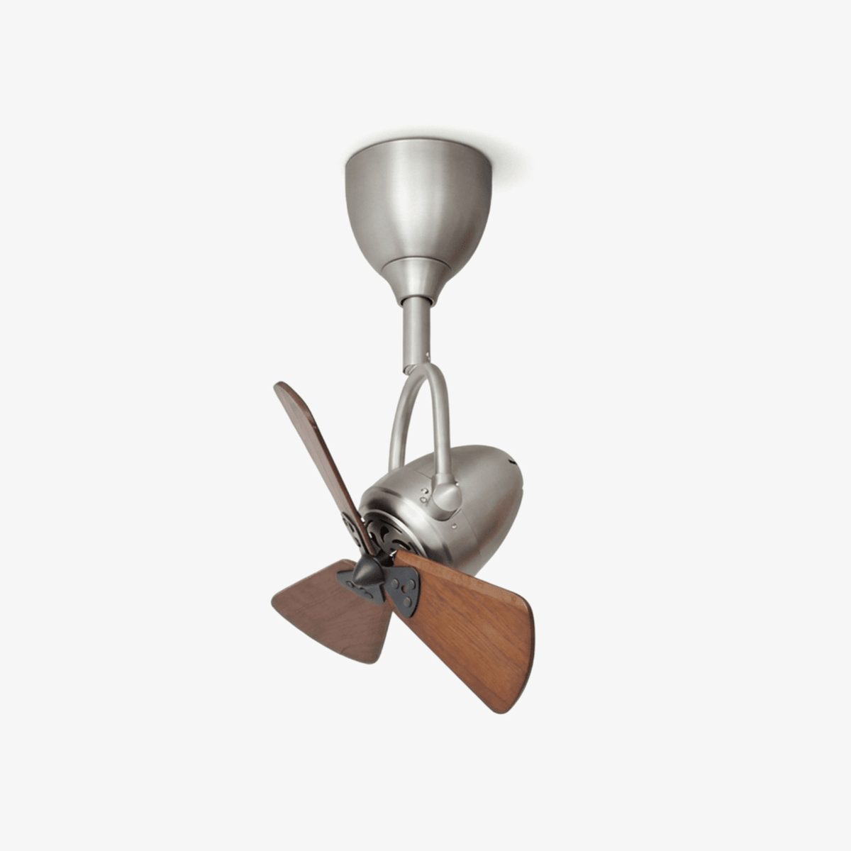 Cyrene Three Blade Walnut Articulated Ceiling Fan