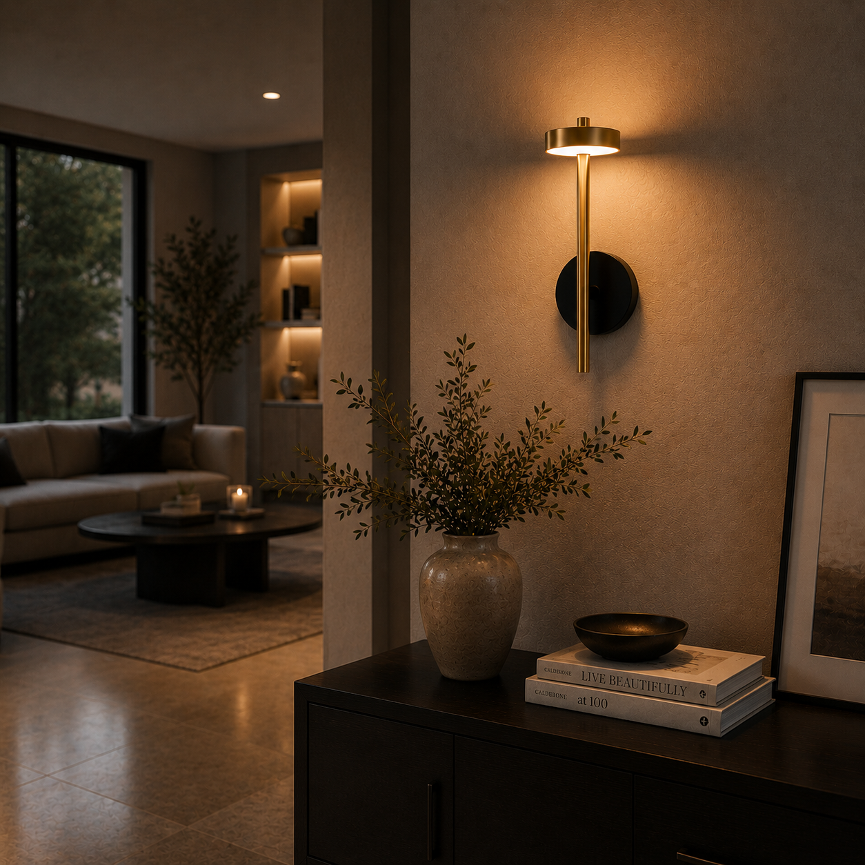 Orbit Adjustable LED Wall Sconce