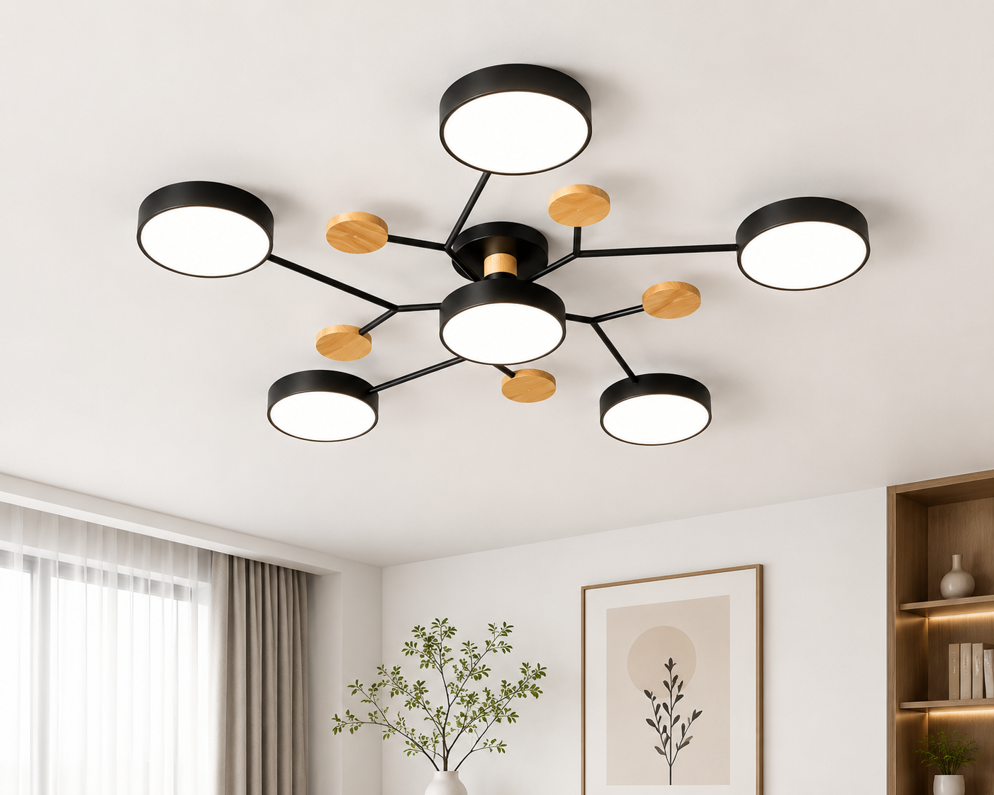 Lunara Modern LED Chandelier