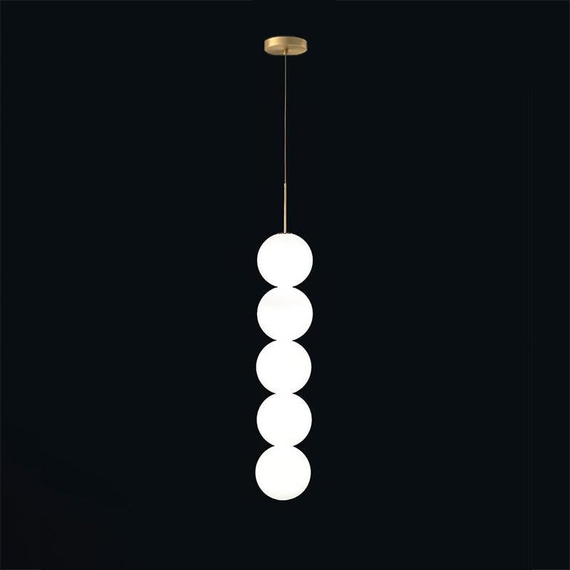 Perlette Stacked Globe Pendant Light