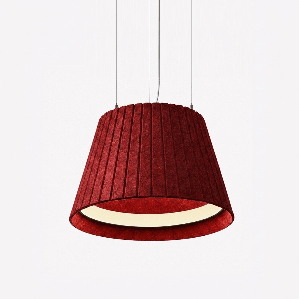 Calma Acoustic Felt Drum Pendant Light
