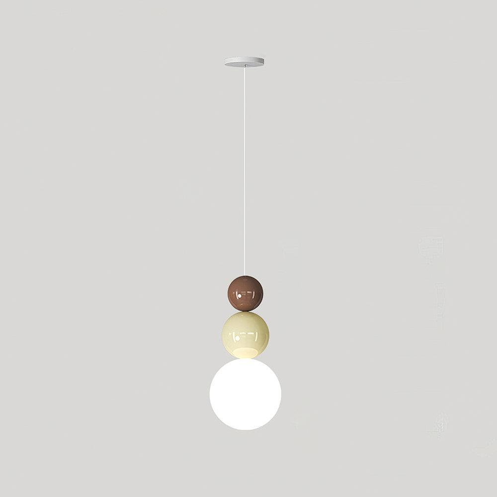 Trilla Three Ball Acrylic Pendant Light