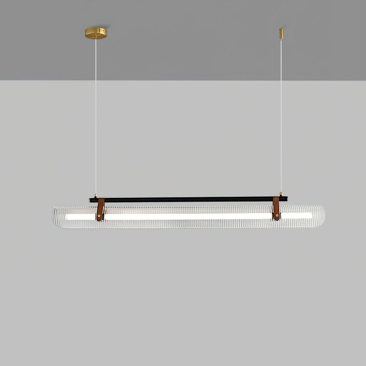 Talvi Linear LED Acrylic Chandelier product photo