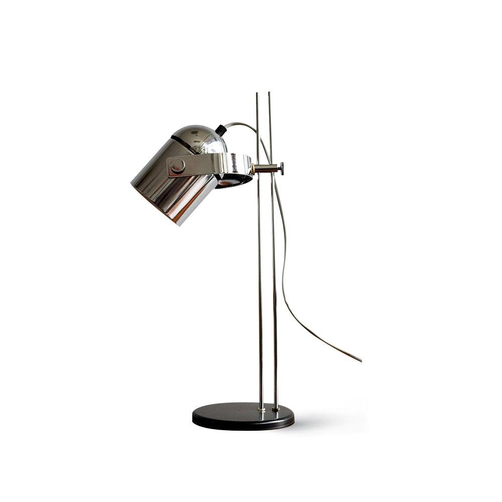 Tilden Telescoping Chrome Metal Desk Lamp
