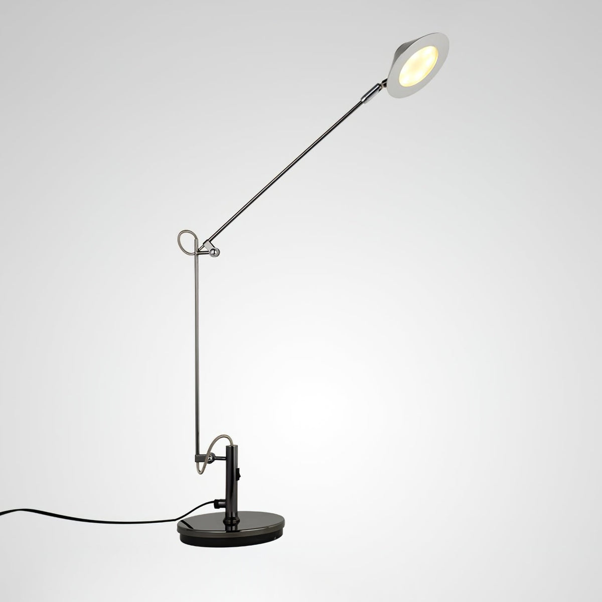 Ostin Black Metal LED Office Task Lamp