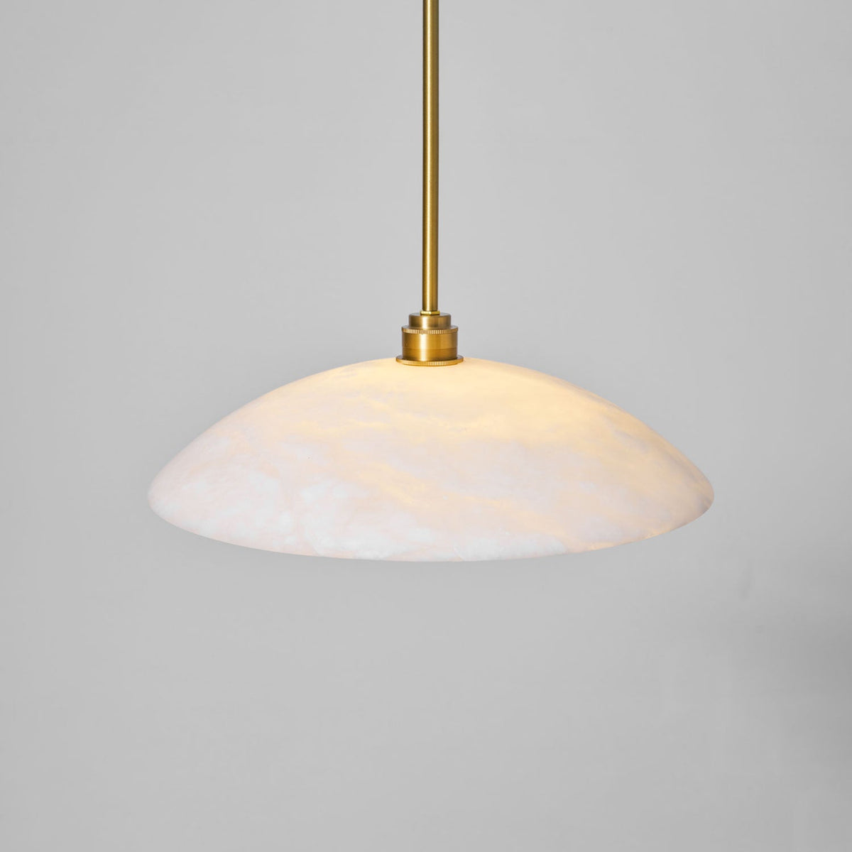Dahlia Alabaster Dome Pendant Light