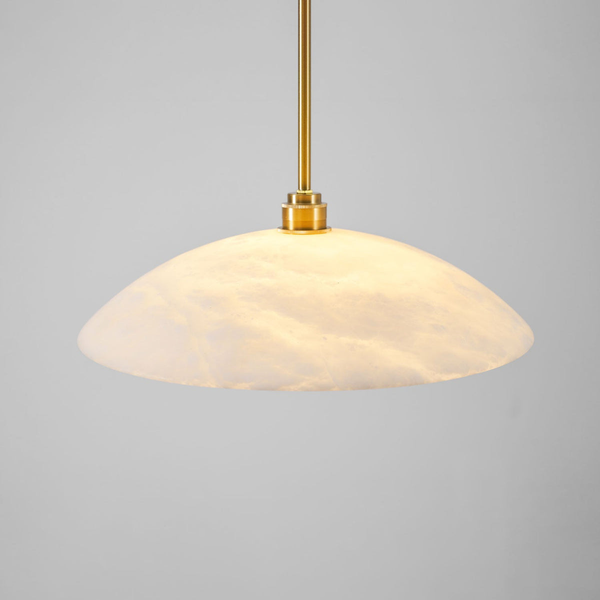 Dahlia Alabaster Dome Pendant Light