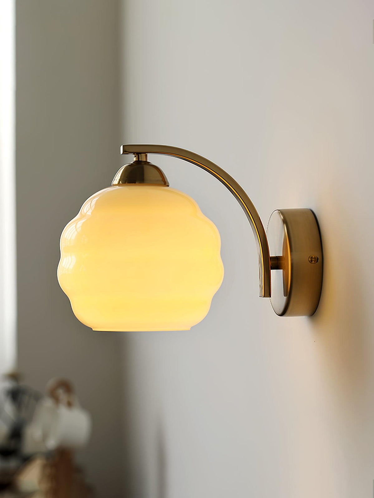 Deauville Art Deco Glass Wall Sconce