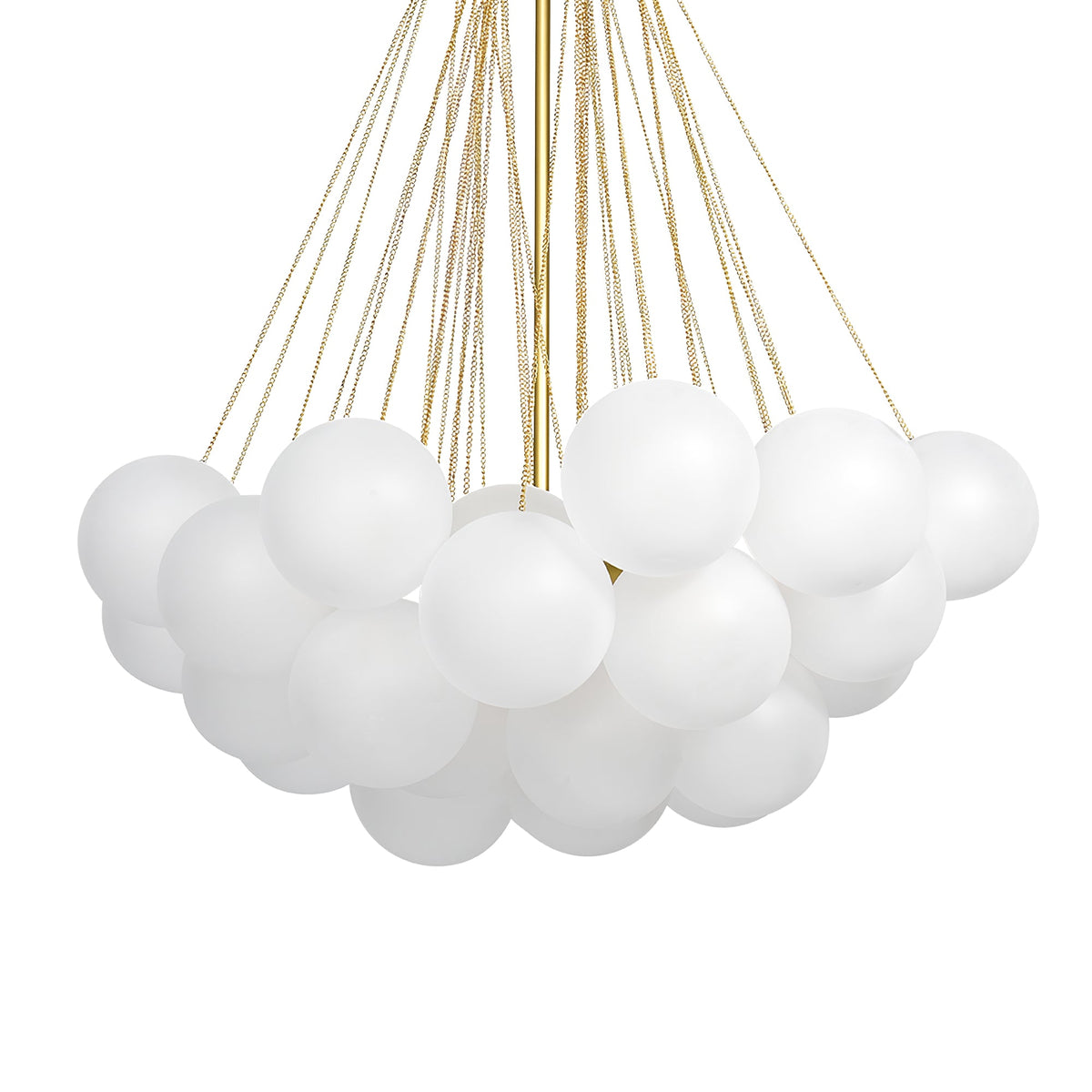 Bulle Frosted Glass Bubble Chandelier