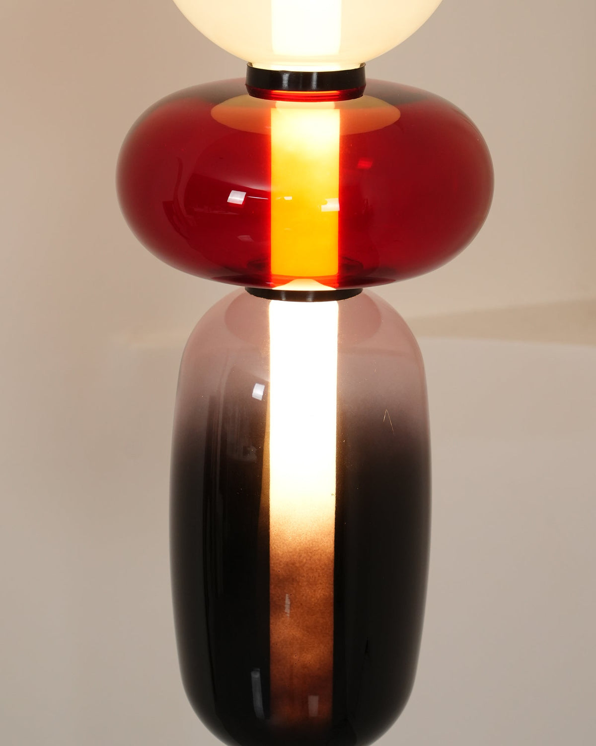 Bijou Hand Blown Glass Floor Lamp