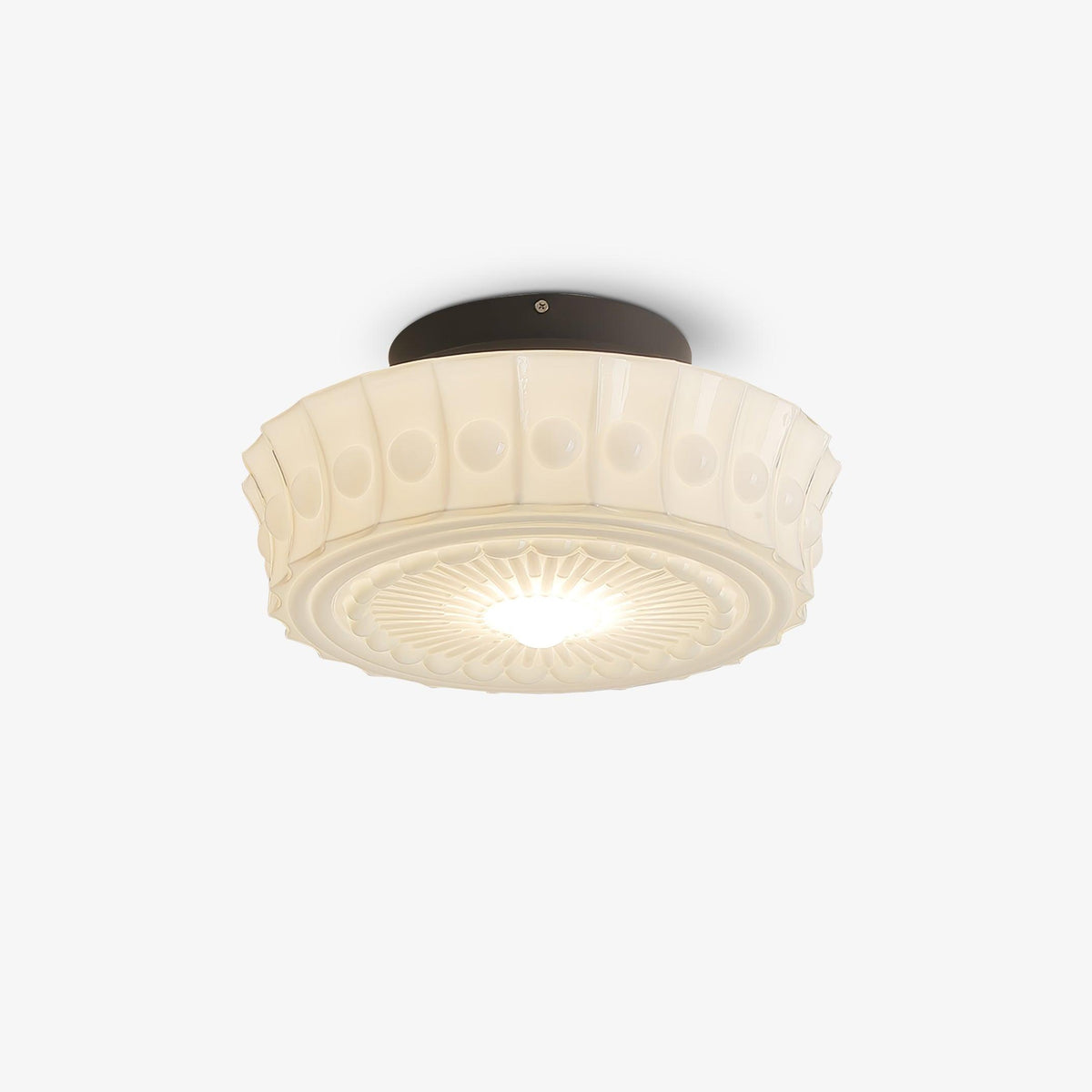 Hartwell Glass Flush Mount Ceiling Light