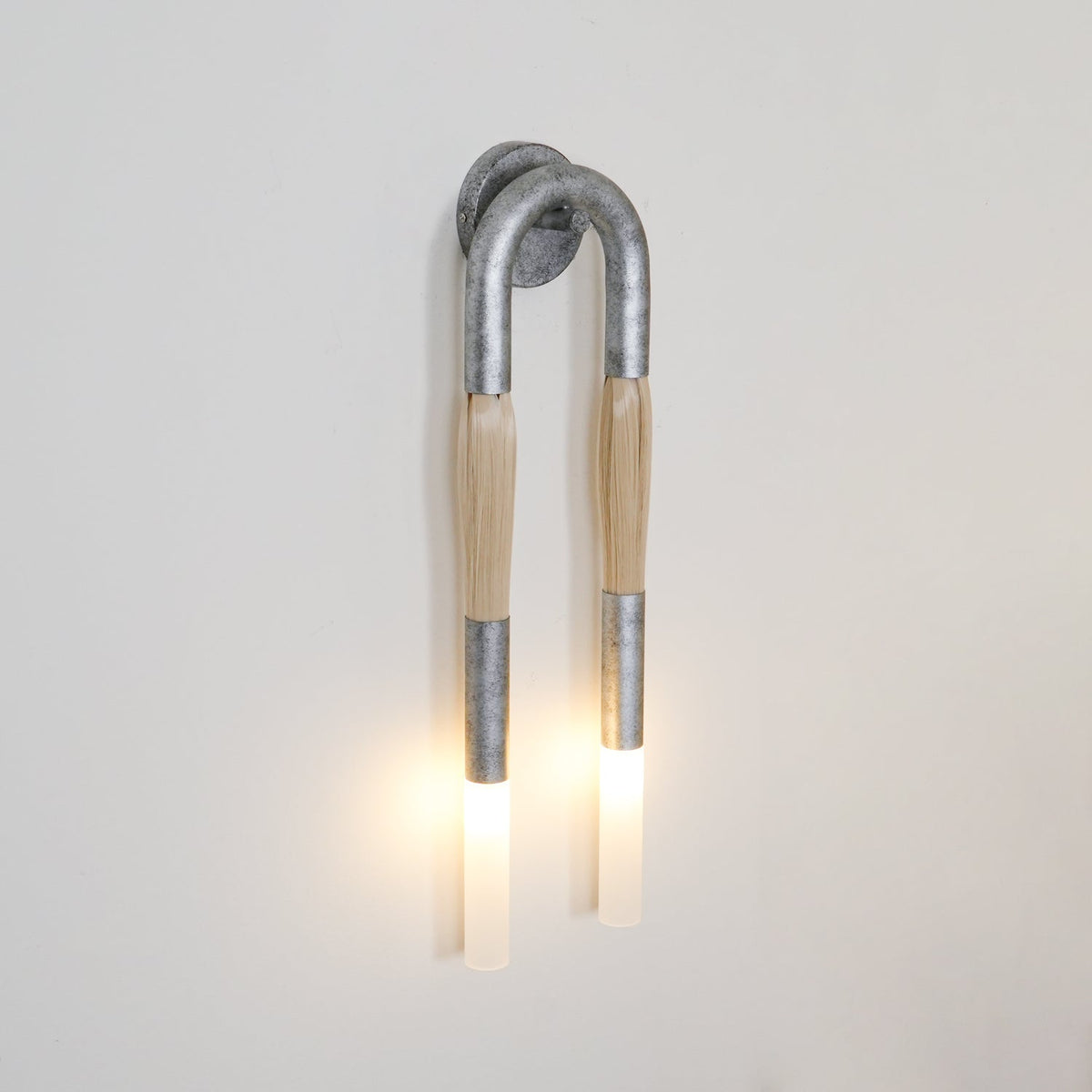 Palomino Faux Horsehair Wall Sconce
