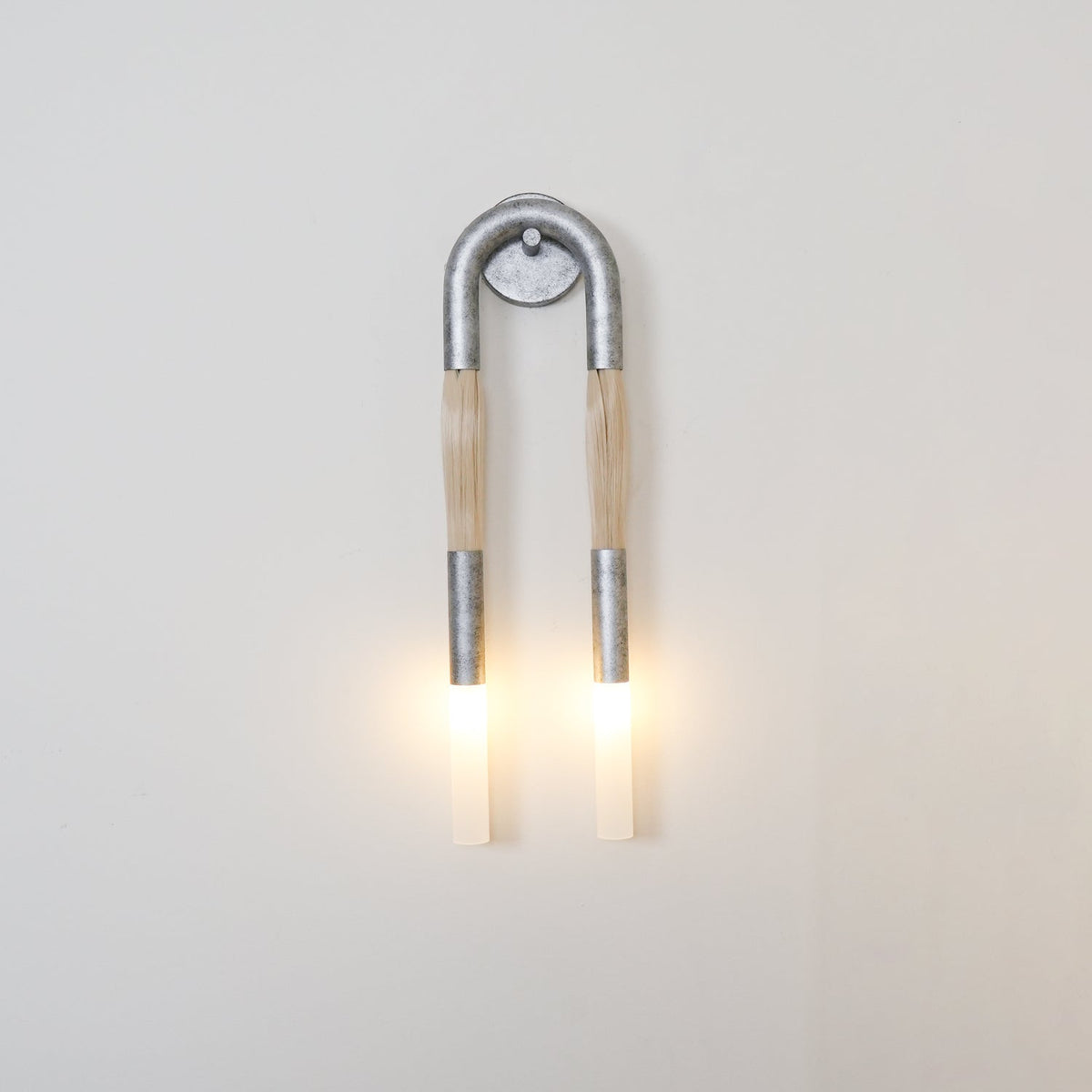 Palomino Faux Horsehair Wall Sconce
