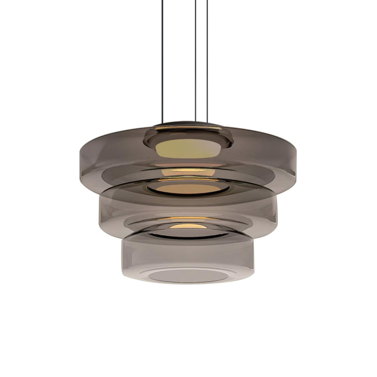 Echelon Layered Glass Pendant Light