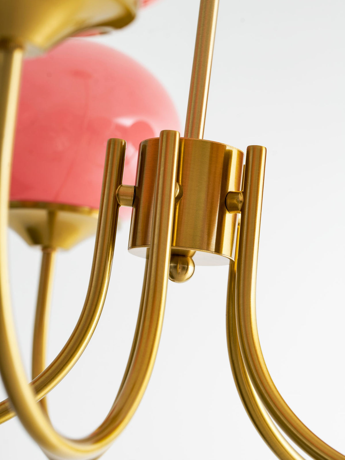 Mallow Glass Shade Chandelier