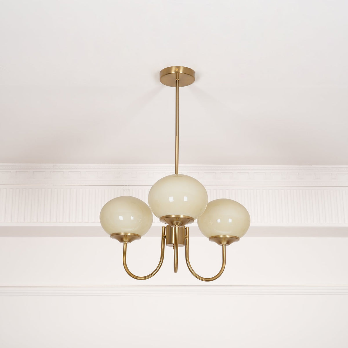 Mallow Glass Shade Chandelier