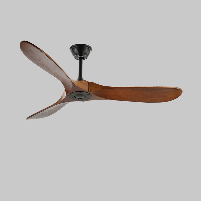 Sirocco Walnut Wood DC Ceiling Fan with Remote