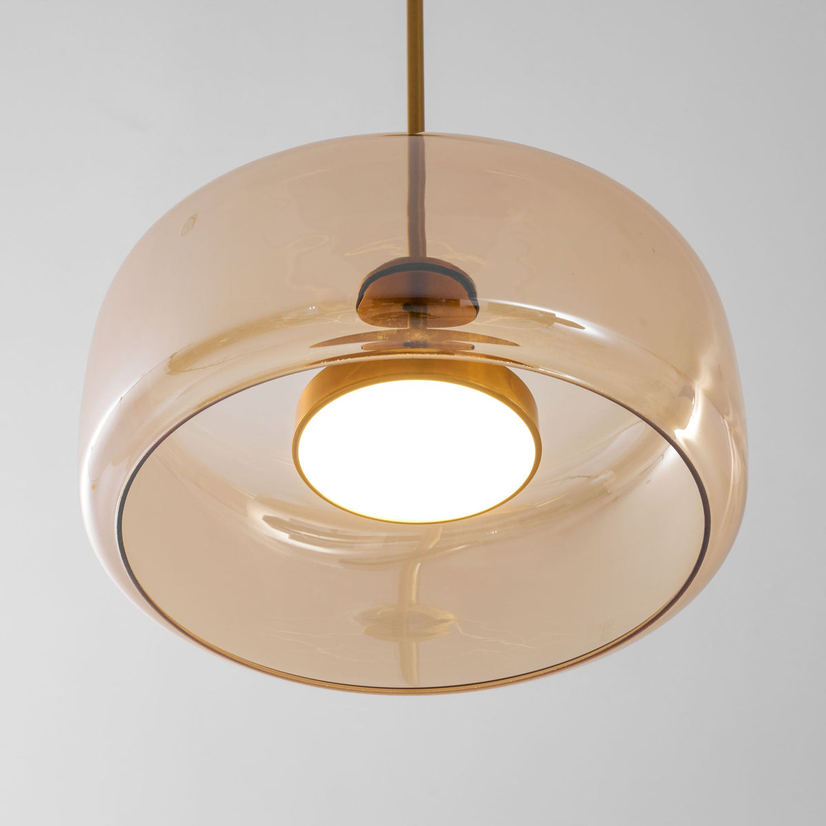 Orbe Hand Blown Glass Pendant Light