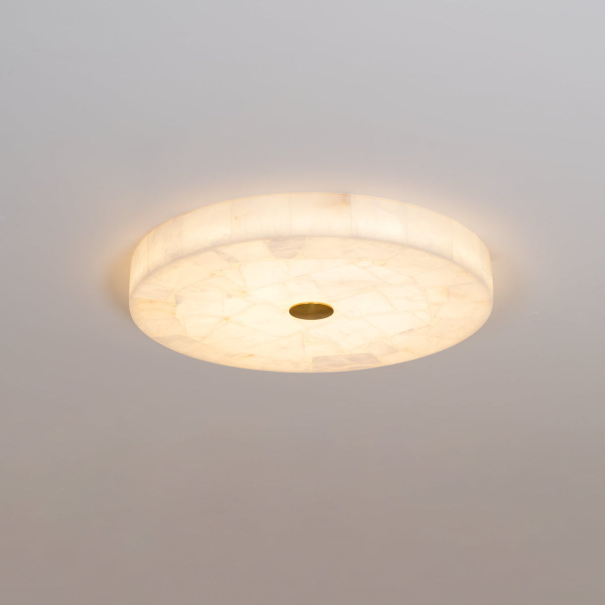 Xanthe Alabaster Flush Mount Ceiling Light