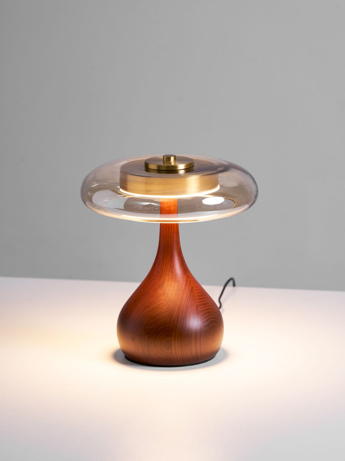 Ambra Amber Glass Table Lamp