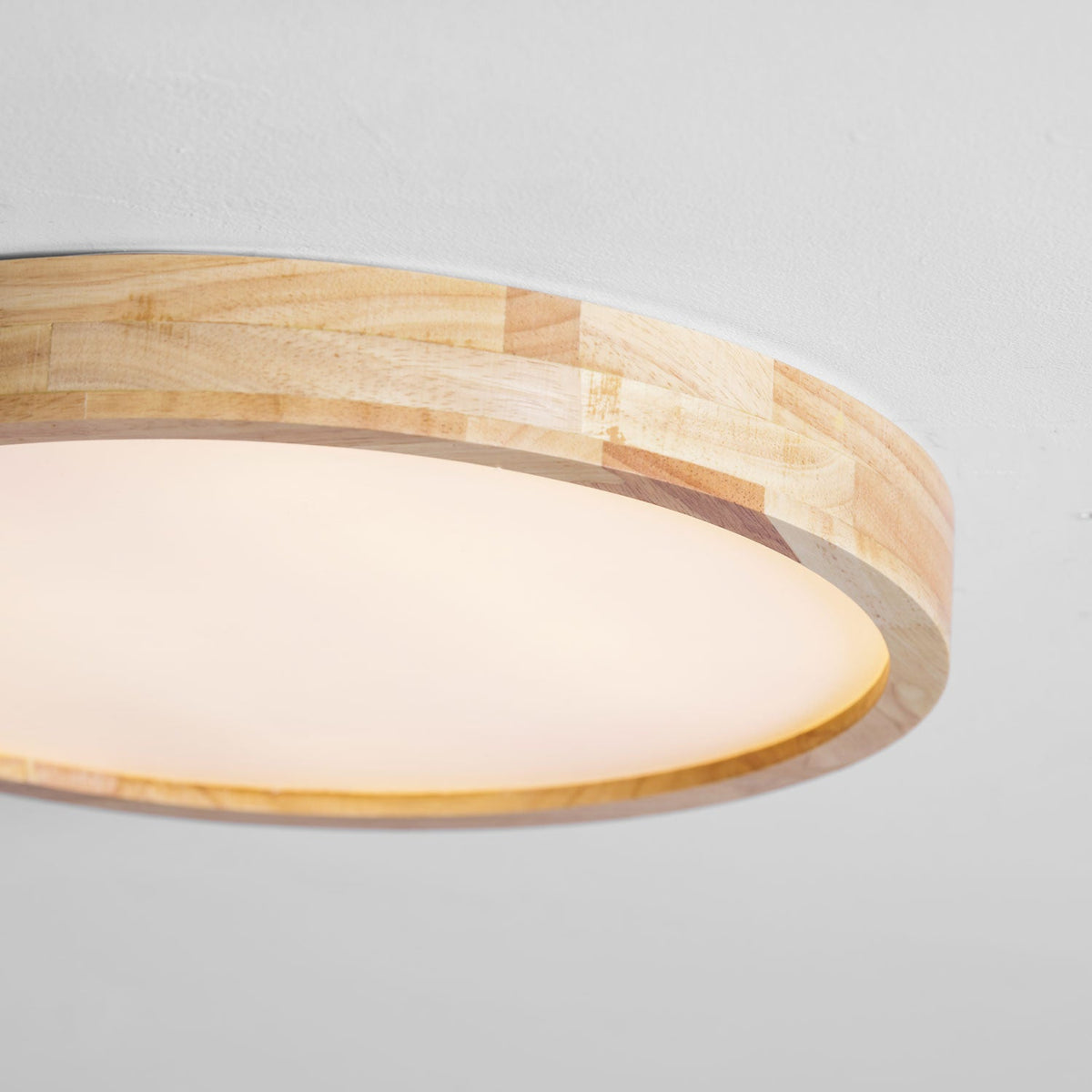 Doga Wood Flush Mount Ceiling Light
