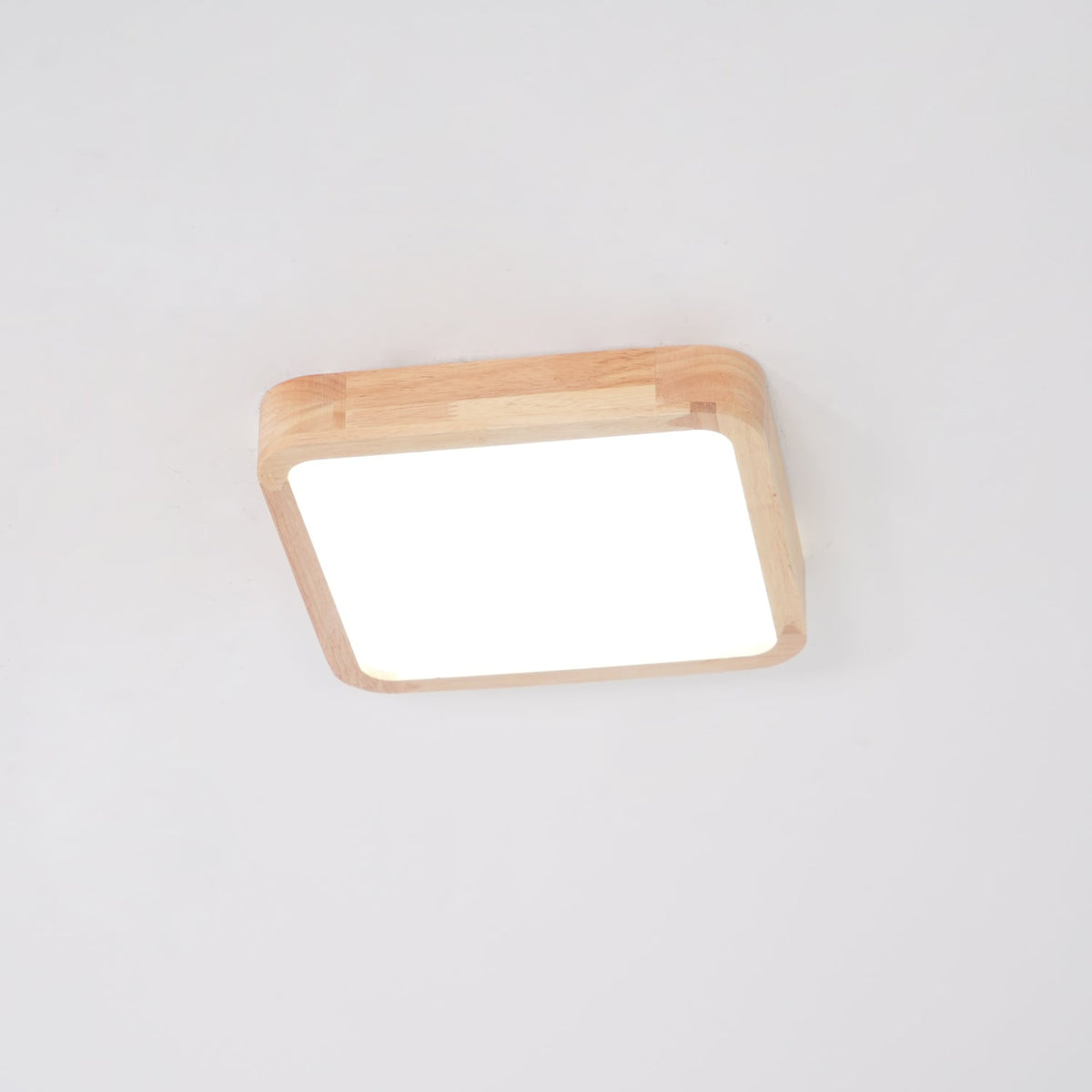 Doga Wood Flush Mount Ceiling Light