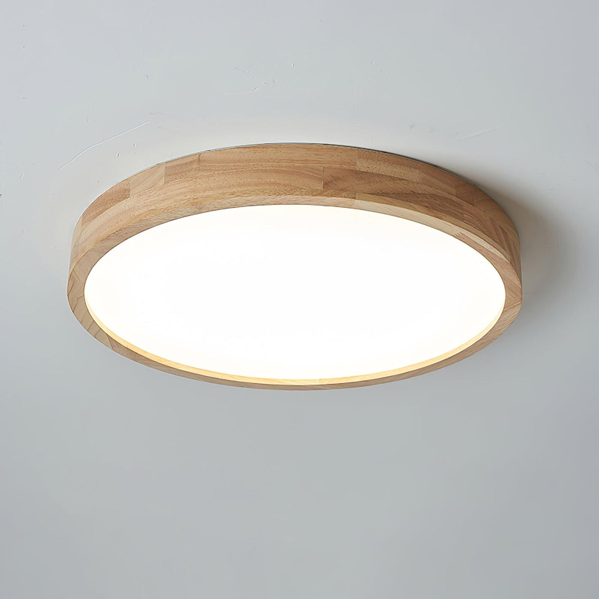 Doga Wood Flush Mount Ceiling Light