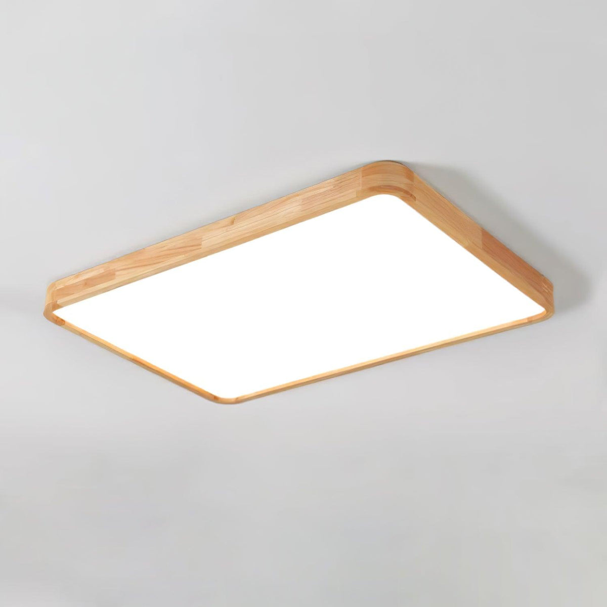 Doga Wood Flush Mount Ceiling Light