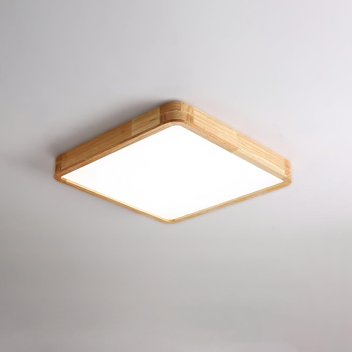 Doga Wood Flush Mount Ceiling Light