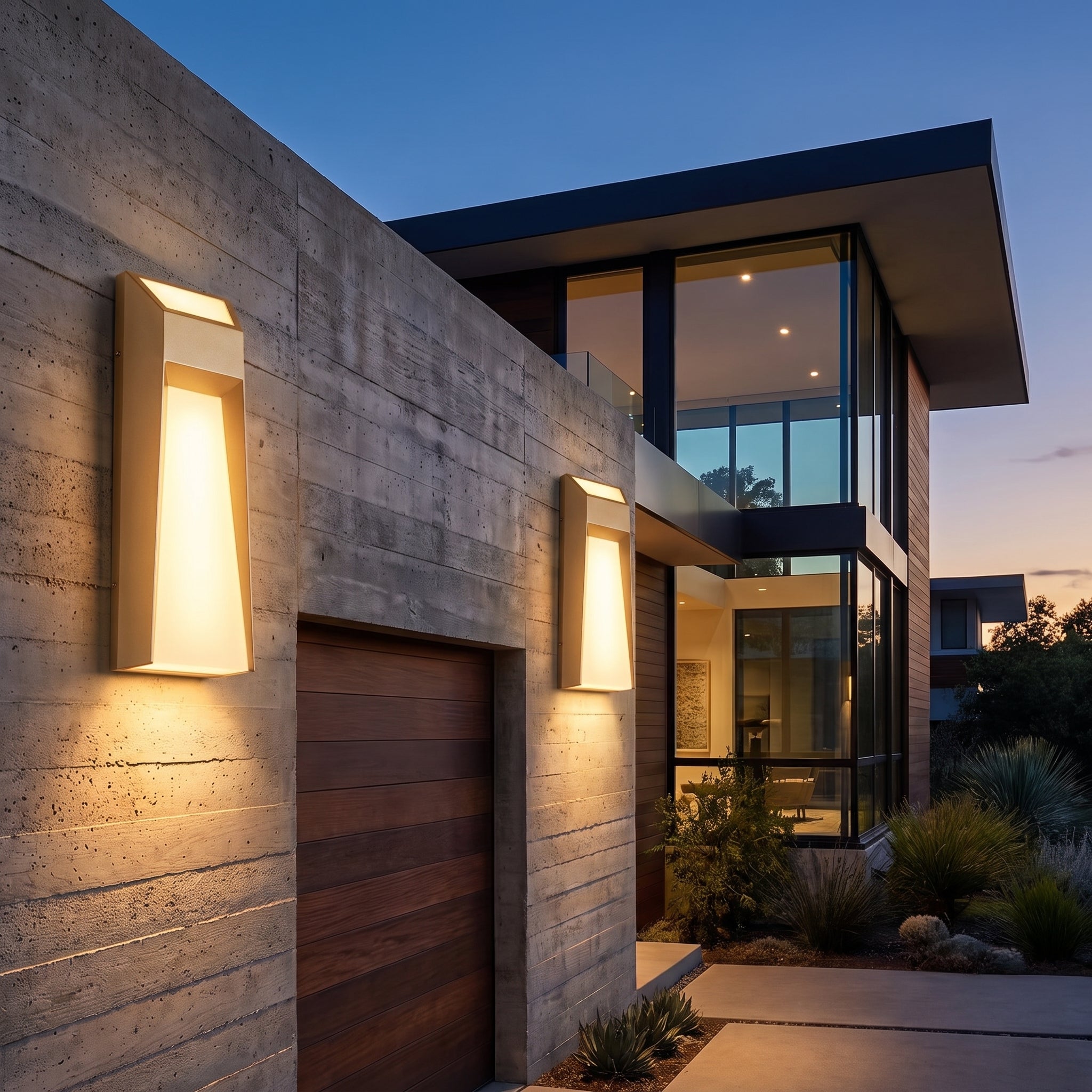 Cassian outdoor wall light - Gold