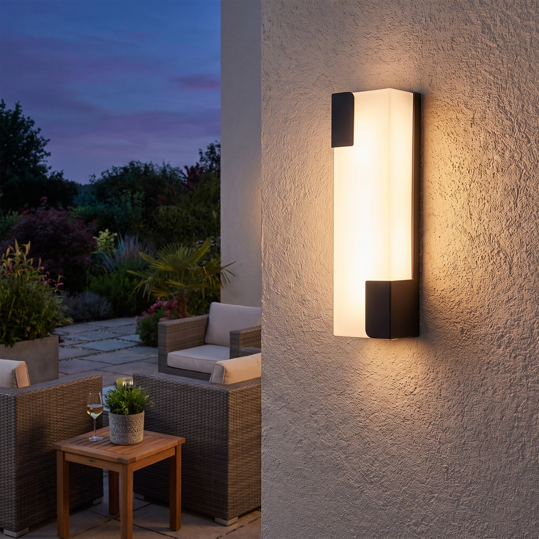 Easton Outdoor Wall House Light lifestyle