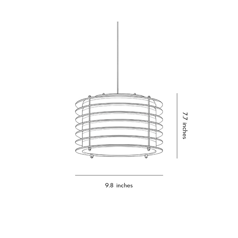 Selva Steel Drum Pendant Light