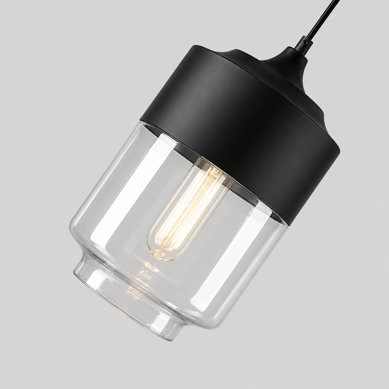 Barrelé Pendant Light