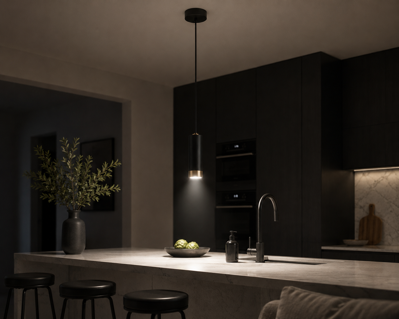 Vetra Mini Cylinder Pendant Light