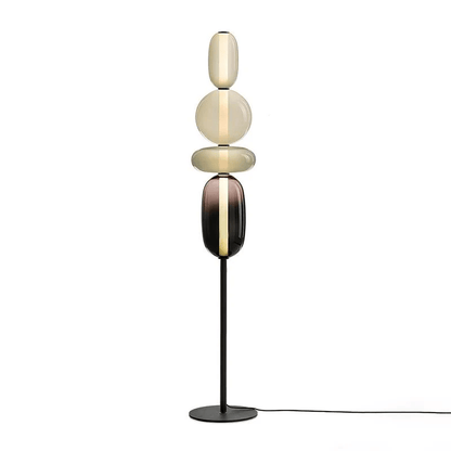 Bijou Hand Blown Glass Floor Lamp