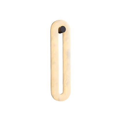 Aquila Alabaster Capsule LED Wall Sconce