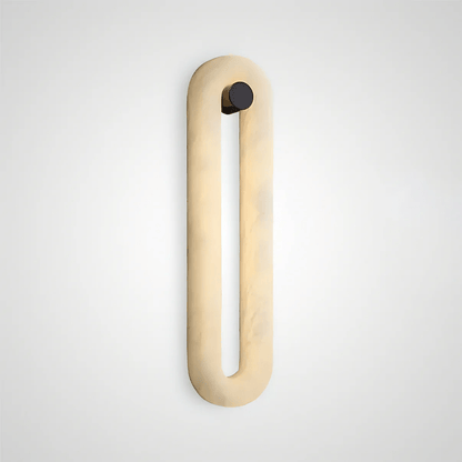 Aquila Alabaster Capsule LED Wall Sconce