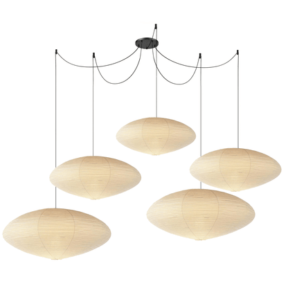 Fumi Washi Paper Pendant Light