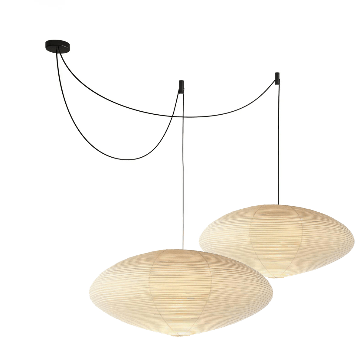 Fumi Washi Paper Pendant Light