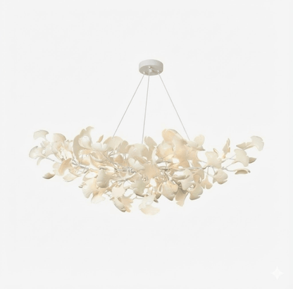 Horizon Ceramic Ginkgo Leaf Chandelier