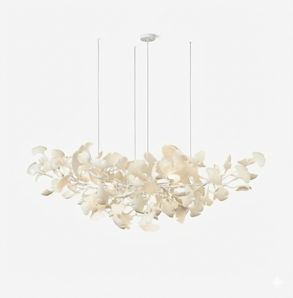 Horizon Ceramic Ginkgo Leaf Chandelier