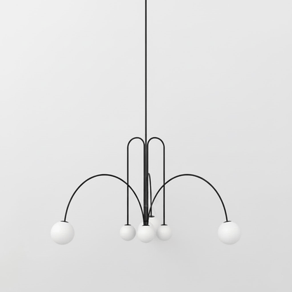 Finale Glass Globe Pendant Chandelier
