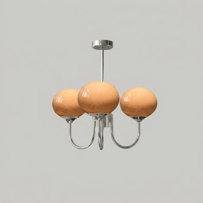 Mallow Glass Shade Chandelier