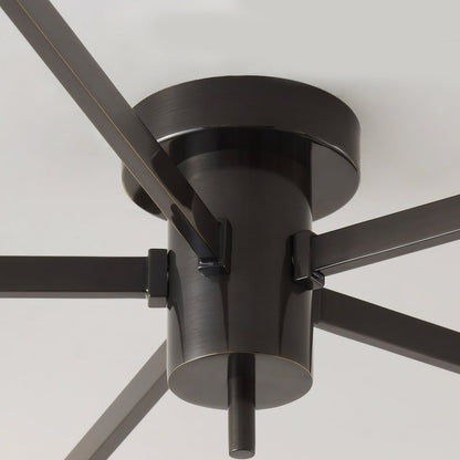 Oria Oval Glass Semi Flush Ceiling Light