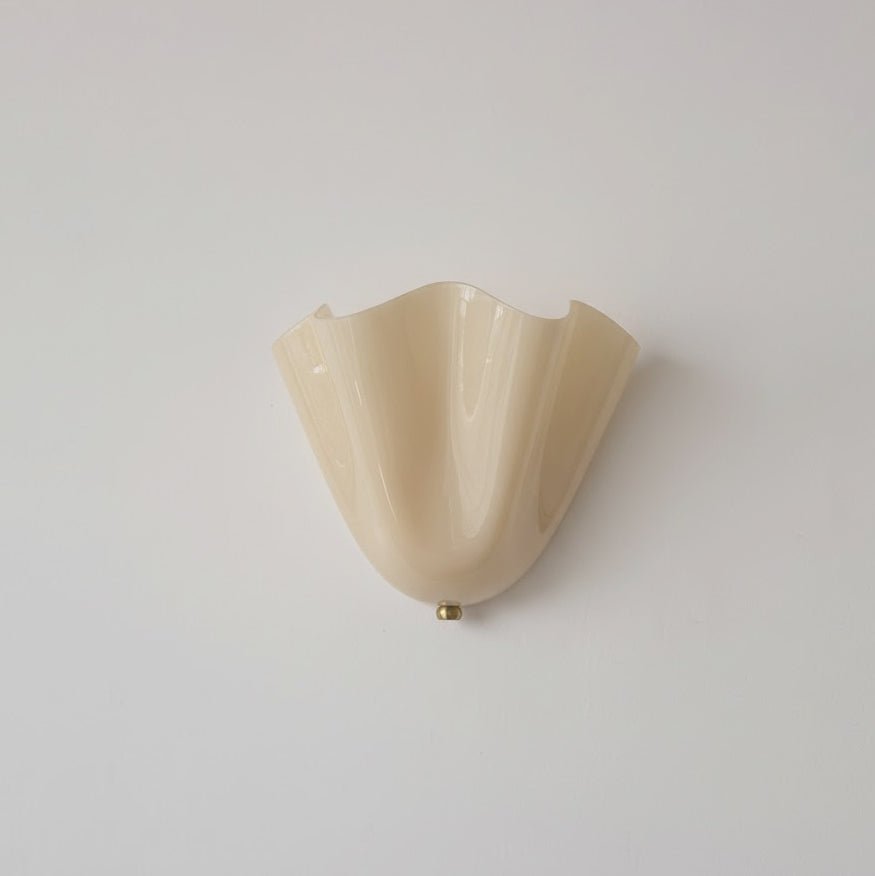 Petalia Organic Petal Glass Wall Sconce Light