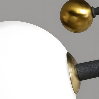 Vesta Sputnik Globe Semi Flush Ceiling Light