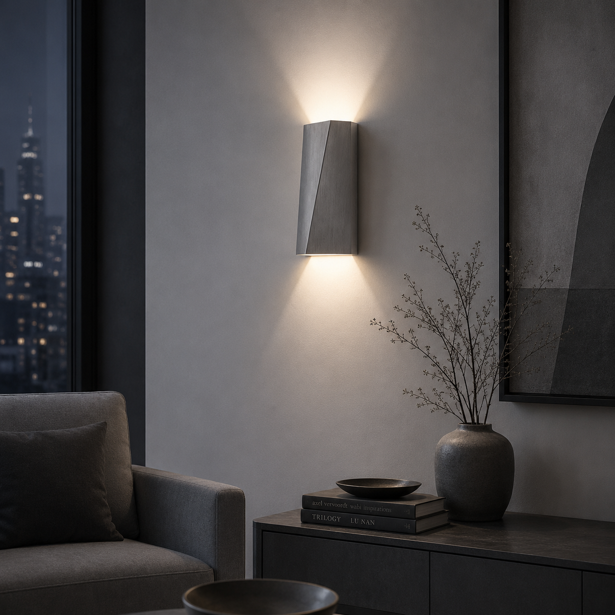 Aurex Geometric LED Wall Sconce
