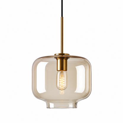 Verelle Glass Jar Pendant Light
